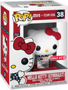 Funko Pop! Hello Kitty: Hello Kitty x Team USA - Hello Kitty (Gymnast) #38 - Sweets and Geeks