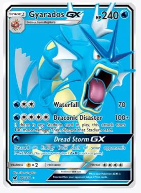 Gyarados GX (Full Art) SM - Crimson Invasion # 101/111 - Sweets and Geeks