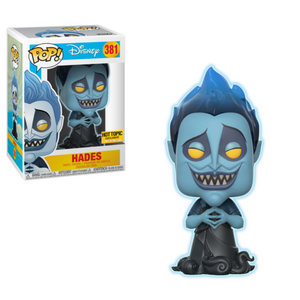 Funko Pop! Disney - Hades (Glow in Dark)(Hot Topic Exclusive) #381 - Sweets and Geeks