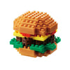 Kawada Schylling Nanoblock "Foods" Collection Hamburger - Sweets and Geeks