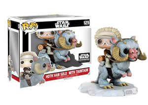 Funko Pop Movies: Star Wars - Hoth Han Solo with Tauntaun (Smuggler's Bounty) #125 - Sweets and Geeks