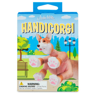 Handicorgi - Corgi Finger Puppet - Sweets and Geeks