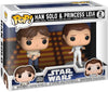 Funko Pop Star Wars: Empire Strikes Back - Han Solo & Princess Leia 2-Pack (Item #46770) - Sweets and Geeks
