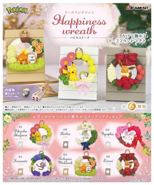 Re-ment Pokemon Happiness Wreath Collection Pack - Sweets and Geeks
