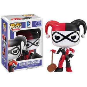 Funko Pop Heroes: Vinyl - Harley Quinn with Mallet #45 (Item #3638) - Sweets and Geeks