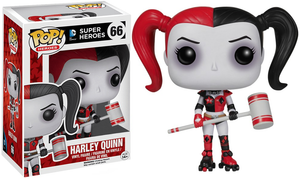 Funko Pop Heroes: DC Super Heroes - Harley Quinn (New 52 - Roller Derby) #66 - Sweets and Geeks