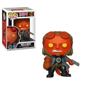 Funko Pop Movies: Hellboy - Hellboy (BPRD Tee) #750 - Sweets and Geeks