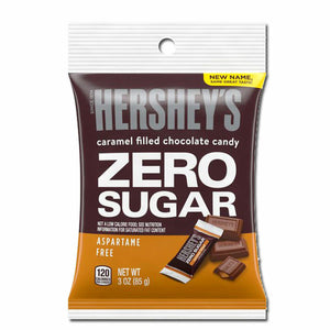 Hershey's Sugar Free Chocolate Caramel Bars - Sweets and Geeks