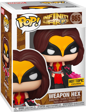 Funko POP! Heroes: Marvel Infinity Warps - Weapon Hex #865 - Sweets and Geeks