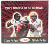 2022 Sage Hit Premier Draft High Series Football Hobby Box - Sweets and Geeks