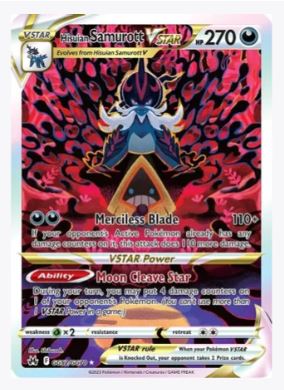 Hisuian Samurott VSTAR Crown Zenith: Galarian Gallery # GG52/GG70 - Sweets and Geeks