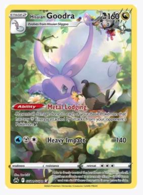 Hisuian Goodra Crown Zenith: Galarian Gallery # GG21/GG70 – Sweets and ...