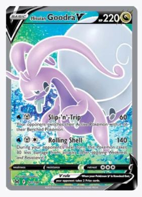 Hisuian Goodra V (Full Art) SWSH11: Lost Origin # 187/196 - Sweets and Geeks
