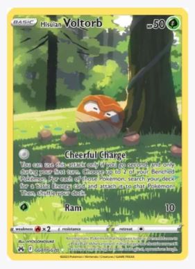 voltorb pokemon card value Hisuian Voltorb Crown Zenith: Galarian Gallery # GG01/GG70 – Sweets and  Geeks