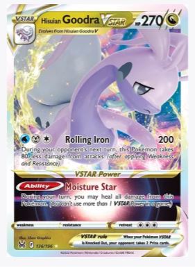 Hisuian Goodra VSTAR SWSH11: Lost Origin # 136/196 - Sweets and Geeks