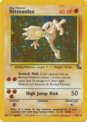 Hitmonlee (7) Fossil # 07/62 - Sweets and Geeks