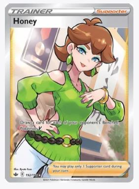Honey (Full Art) SWSH06: Chilling Reign # 192/198 - Sweets and Geeks