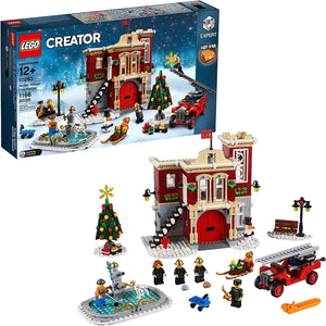 LEGO Creator Expert Winter Village Fire Station 10263 Building Kit (1166 Pieces) - Sweets and Geeks
