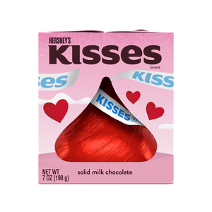 Hershey's Giant Kiss Valentines Gift Box 7oz - Sweets and Geeks