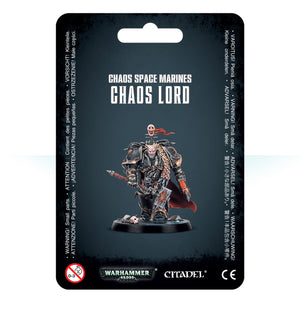 CHAOS SPACE MARINES CHAOS LORD (B/S F) - Sweets and Geeks