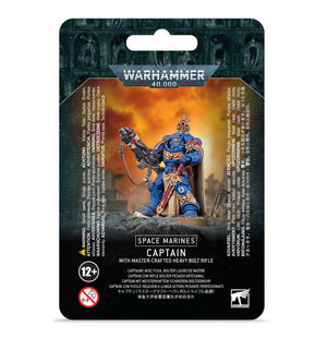 SPACE MARINES: Captain w/ Master Crafted Heavy Bolt Rifle - Sweets and Geeks