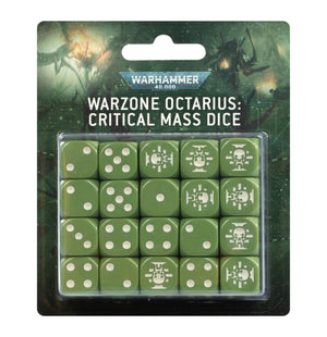 War Zone Octarius: Critical Mass Dice Set - Sweets and Geeks