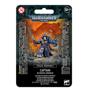 Space Marines: Captain in Gravis Armour - Sweets and Geeks