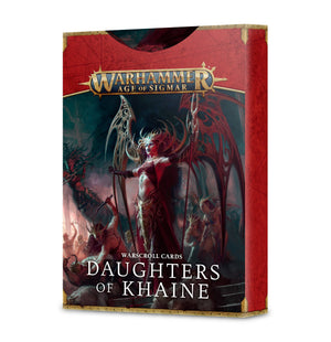 Warscroll Cards: Daughters of Khaine - Sweets and Geeks