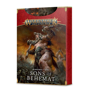 Warscroll Cards: Sons of Behemat - Sweets and Geeks
