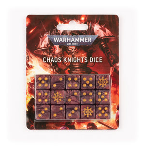 Chaos Knights Dice Set - Sweets and Geeks