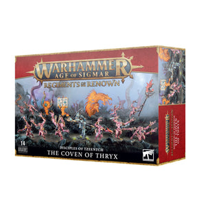 Regiments of Renown - Disciples of Tzeentch: The Coven of Thryx - Sweets and Geeks
