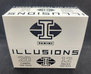 2022 Panini Illusions Football Jumbo Value 12-Pack Box - Sweets and Geeks