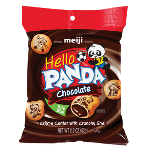 Hello Panda Small Stand Up Pouch - Chocolate 2.2oz - Sweets and Geeks