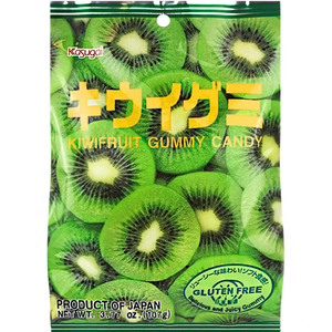 KASUGAI Kiwifruit Gummy Candy 107g - Sweets and Geeks