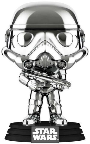 Funko Pop! Star Wars - StormTrooper #296 (Silver Metallic) - Sweets and Geeks