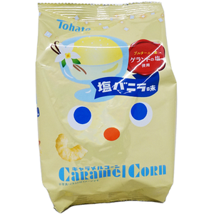 Tohato Caramel Vanilla Puffed Popcorn Snack 73g - Sweets and Geeks