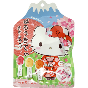 SENJAKUAME HELLO KITTY Candy Fruit Juice Flavor 65g - Sweets and Geeks