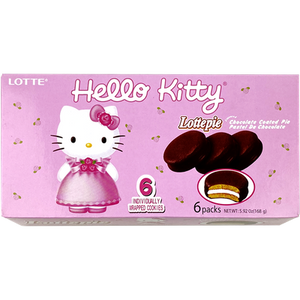 HELLO KITTY Lotte pie 6Packs 168g - Sweets and Geeks