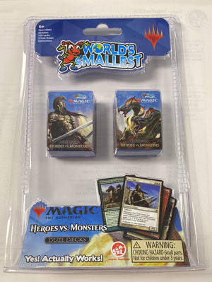 World Smallest Magic The Gathering Duel Decks Heroes vs Monsters - Sweets and Geeks