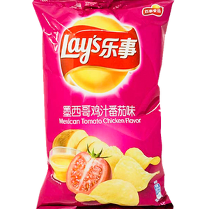 LAY'S Potato Chips Mexican Tomato Chicken Flavor 70g - Sweets and Geeks