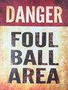 Danger: Foul Ball Area - Sweets and Geeks