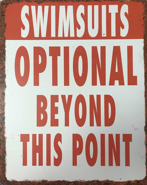 Swimsuits Optional Beyond This Point - Sweets and Geeks
