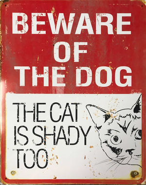 Beware of Dog and Shady Cat - Sweets and Geeks