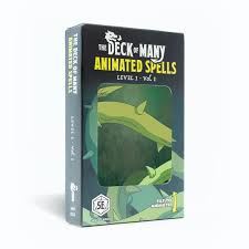 THE DECK OF MANY ANIMATED SPELLS LEVEL 1 VOL. 1 - Sweets and Geeks