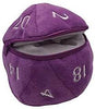 UP d20 Plush Dice Bag Purple - Sweets and Geeks