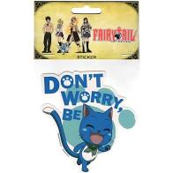 Fairy Tail - Don't Worry Be Happy Sticker - Sweets and Geeks