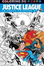 Justice League: An Adult Coloring Book - Sweets and Geeks