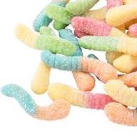Sour Gummi Worms Bulk Candy - Sweets and Geeks