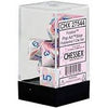 Festive Polyhedral Dice Block (7 Dice) - Sweets and Geeks