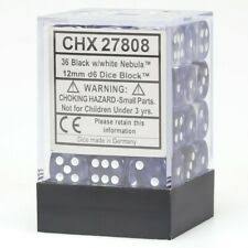 Nebula 12mm Dice Block (36 Dice) - Sweets and Geeks